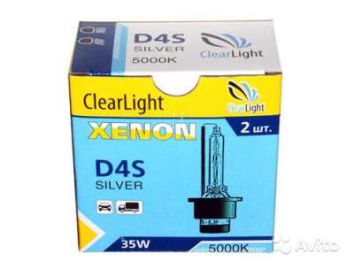 Лампа ксеноновая Clearlight D4S 5000K