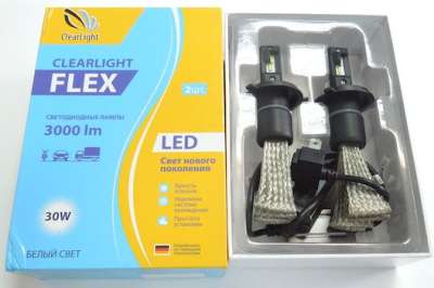 Лампа LED Clearlight Flex LED H4 3000 lm (2 шт)