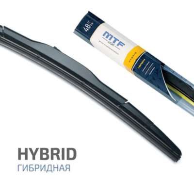 Щетка стеклоочистителя MTF light HYBRID, Гибридная, графитовое покрытие, 450мм (GD-18)